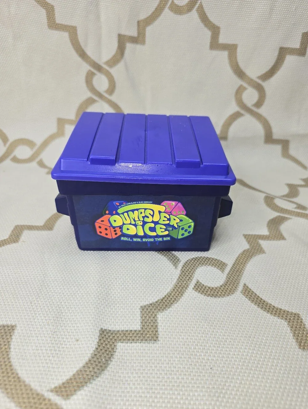 Dumpster Dice Board Game by Big Discoveries 80 Dice Family Game